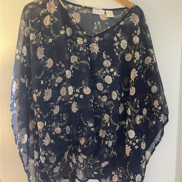 New York and Co Floral Top - Picture 1 of 2